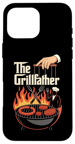 THE GRILLFATHER X Grillen Griller Grillmeister Vatertag Hülle für iPhone 16 Pro Max THE GRILLFATHER X Grillen Griller Grillmeister Vatertag Hülle für iPhone 16 Pro Max von THE GRILLFATHER X Serial Griller & Grillmeister