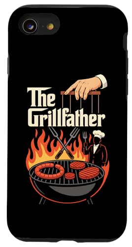 THE GRILLFATHER X Grillen Griller Grillmeister Vatertag Hülle für iPhone SE (2020) / 7 / 8 von THE GRILLFATHER X Serial Griller & Grillmeister