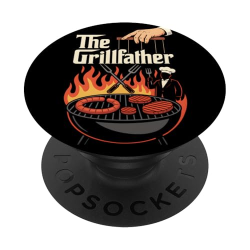 THE GRILLFATHER X Grillen Griller Grillmeister Vatertag PopSockets Klebender PopGrip THE GRILLFATHER X Grillen Griller Grillmeister Vatertag PopSockets Klebender PopGrip von THE GRILLFATHER X Serial Griller & Grillmeister