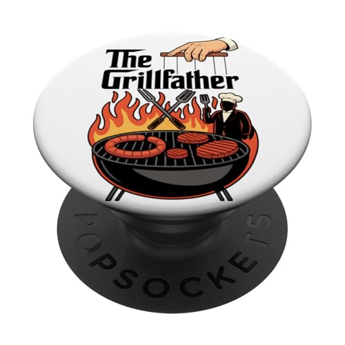 THE GRILLFATHER X Grillen Griller Grillmeister Vatertag PopSockets Klebender PopGrip THE GRILLFATHER X Grillen Griller Grillmeister Vatertag PopSockets Klebender PopGrip von THE GRILLFATHER X Serial Griller & Grillmeister