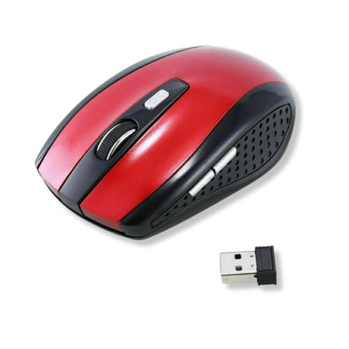 THE PERFECT PART Kabellose Maus - Kabellose Maus für Laptop, 2,4 GHz kabellose Maus mit USB-Empfänger, ergonomische Maus mit 1600 DPI optischer Auflösung, kompatibel mit Computer & Chromebook von THE PERFECT PART