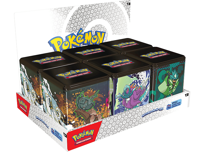 POKEMON 10705 Pokémon Stapel-Tin Frühjahr 2025 DE (Einzelartikel) Sammelkarten von POKEMON