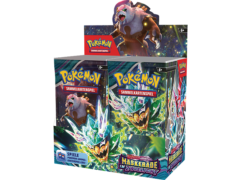 POKEMON 45878 Pokémon Karmesin & Purpur Serie 06 Booster Sammelkarten POKEMON 45878 Pokémon Karmesin & Purpur Serie 06 Booster Sammelkarten von POKEMON