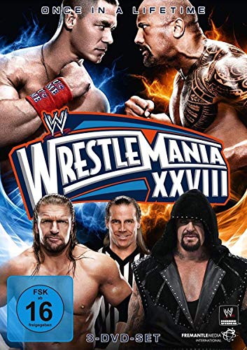 WrestleMania 28 [3 DVDs] von THE ROCK/CENA,JOHN/TRIPLE H/UNDERTAKER/MICHAELS,S.