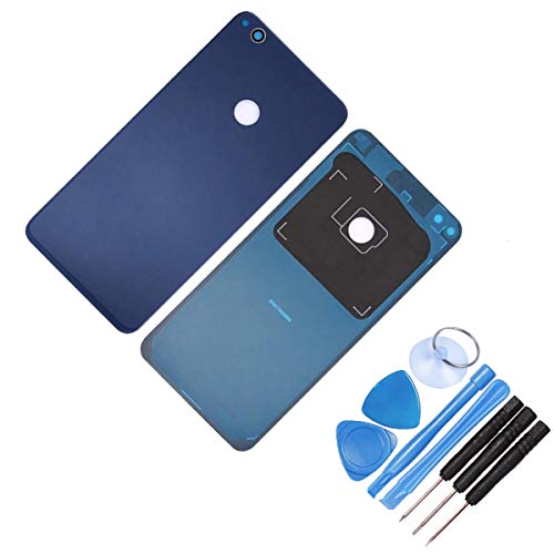 THE TECH DOCTOR Glasrückabdeckung für Huawei P8 Lite 2017 – komplett mit Werkzeug – Professionelles Set (blau) von THE TECH DOCTOR