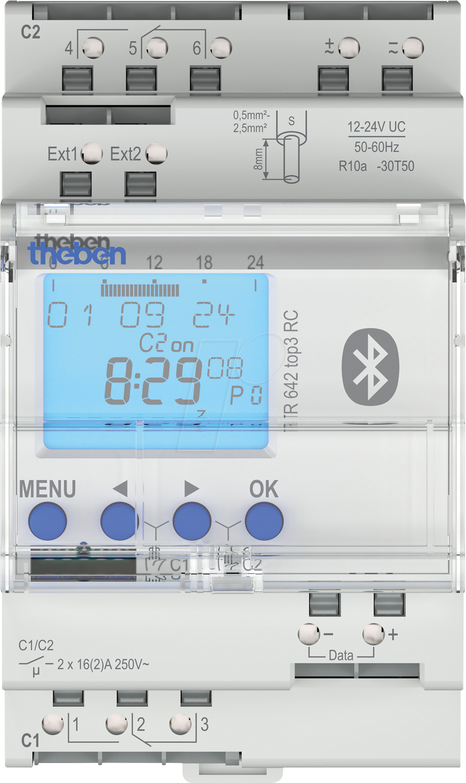 THEBEN 6424330 - Digitale 2-Kanal Zeitschaltuhr, TR 642, 12 - 24V, App Programm. THEBEN 6424330 - Digitale 2-Kanal Zeitschaltuhr, TR 642, 12 - 24V, App Programm. von THEBEN AG