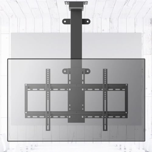 LCD TV 360 Grad drehbarer Rahmen Bodenständer, Einstellbare Decken-TV-Halterung, Motorisierte Swing Out Wandhalterung, Motorisierte TV-Halterung Aufzug mit Fernbedienung(730-1730mm Adjust) von THEGA