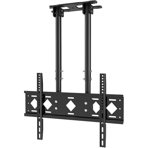 Neigbare Decken-TV-Halterung Mit Doppelstange, TV-Wandhalterung Für Flache Und Gebogene LCD-LED-Fernseher, Höhenverstellbar, Für 40-85-Zoll-Fernseher, Decken-/Wandmontage Neigbare Decken-TV-Halterung Mit Doppelstange, TV-Wandhalterung Für Flache Und Gebogene LCD-LED-Fernseher, Höhenverstellbar, Für 40-85-Zoll-Fernseher, Decken-/Wandmontage von THEGA