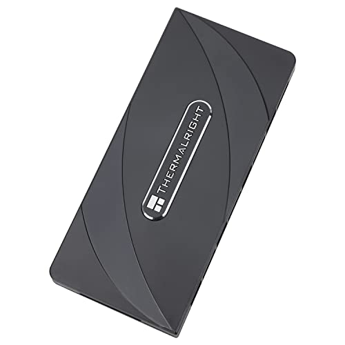 Thermalright ARGB UND HUB Controller unterstützt 8 Gruppen von Lüftern, 8-Port 3 Pin PC Fan Controller, 5V Fan Hub, starke Paste + magnetische Saugkraft, SATA-Netzkabel Direkteingang (12V 4-poliges von THERMALRIGHT
