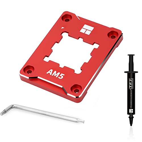 Thermalright ASF-RED AM5 CPU-Halterung, korrigierender Anti-Biege-Befestigungsrahmen, AM5 Full-Fit fester Non-Marking Mounter, AM5 Anti-Biege-Kontaktrahmen, CPU-Kühler Standard von THERMALRIGHT