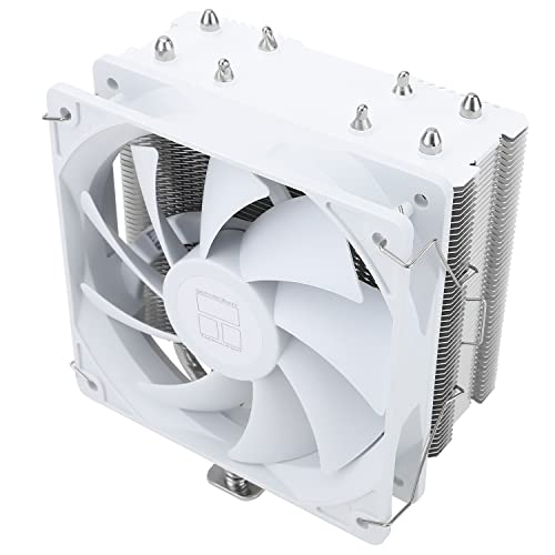 Thermalright Assassin X 120 SE Weiß CPU Luftkühler, 4 Heat Pipes, TL-C12CW PWM Leise Fan CPU Kühler mit S-FDB Lager, Für AMD AM4 AM5/Intel LGA1700/1150/1151/1155/1156/1200 von THERMALRIGHT