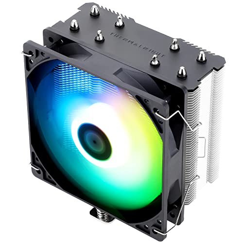 Thermalright AssassinX120 SE ARGB CPU Luftkühler, AX120 SE ARGB, 4 Heat Pipes, TL-C12C-S PWM Leise Fan CPU Kühler mit S-FDB Lager, Für AMD AM4 AM5/Intel 1700/1150/1151/1200 von THERMALRIGHT