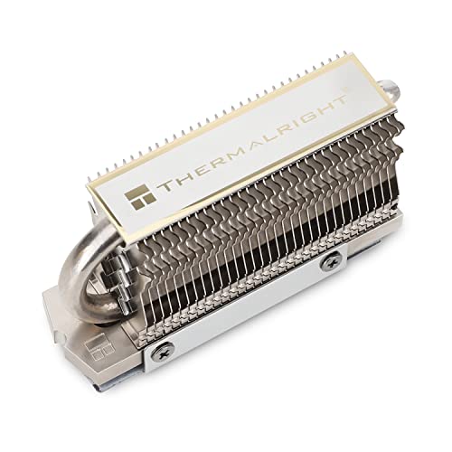 Thermalright HR09 2280 SSD Kühlkörper Kühler, Doppelseitige Kühlkörperkühlung, mit Thermo-Silikonpad für M.2 SSD Computer und PC Kühler von THERMALRIGHT