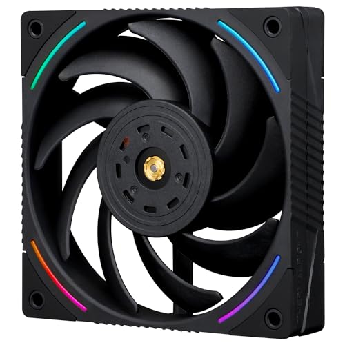 Thermalright TL-K12 CPU-Gehäuselüfter, 120-mm-PC-PWM-Lüfter, 4PIN-PWM-Silent-Computerkühler-Lüfter, für Gehäuse-CPU-Flüssigkeitskühler und CPU-Luftkühler, leiser CPU-PC-Lüfter von THERMALRIGHT