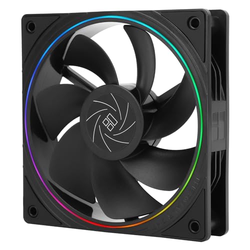 Thermalright TL-S12R CPU Fan 120mm Reverse Fan Case Kühler Fan Kommt mit ARGB Beleuchtung, CPU Kühler mit 1500RPM Geschwindigkeit, Schwarz PC PWM Silent Computer Fan Thermalright TL-S12R CPU Fan 120mm Reverse Fan Case Kühler Fan Kommt mit ARGB Beleuchtung, CPU Kühler mit 1500RPM Geschwindigkeit, Schwarz PC PWM Silent Computer Fan von THERMALRIGHT