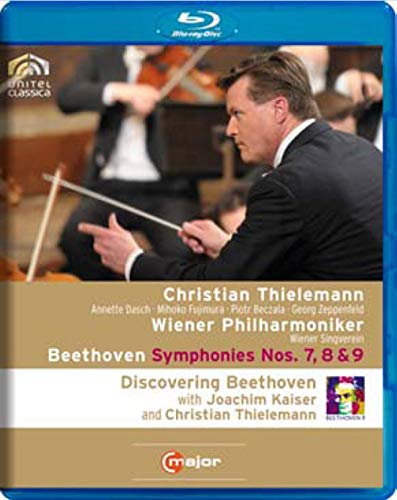 BEETHOVEN Sinfonien 7, 8 & 9 Christian THIELEMANN (+ 170 min. Doku mit Joachim Kaiser) Blu-ray von THIELEMANN,CHRISTIAN/WPO