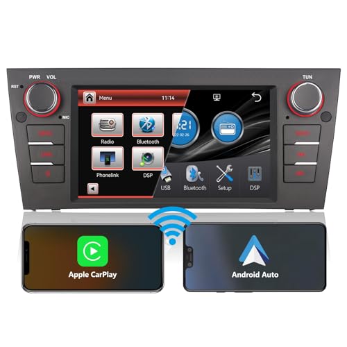 Autoradio Mit Bluetooth für BMW E90 E91 E92 E93 M3 3er Radio Bildschirm Mit Kompatibilität Original-Lenkradsteuerungen Android Auto Wireless Carplay Autoradio Carplay Navi DSP FM RDS Doppel din Radio Autoradio Mit Bluetooth für BMW E90 E91 E92 E93 M3 3er Radio Bildschirm Mit Kompatibilität Original-Lenkradsteuerungen Android Auto Wireless Carplay Autoradio Carplay Navi DSP FM RDS Doppel din Radio von THIHPHOATLI