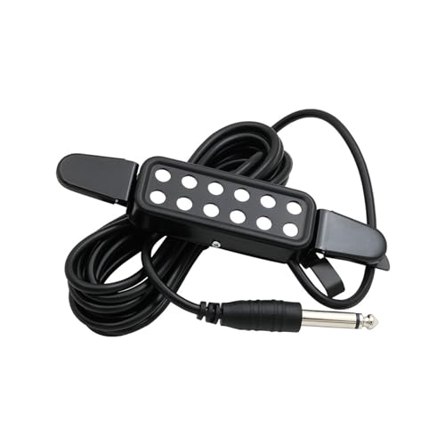 12 Loch Gitarren Pickup Soundhole Wandlerverstärker Mit 300 Cm Kabel 6 35 Mm Sockel Für 39 Zoll Bis 42 Zoll Akustikgitarre 12 Loch Gitarren Pickup Soundhole Wandlerverstärker Mit 300 Cm Kabel 6 35 Mm Sockel Für 39 Zoll Bis 42 Zoll Akustikgitarre von THINCAN