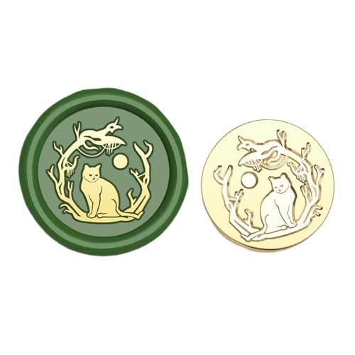 Animal Series Wach Seal Stempel Bienen Katzen Versiegelung Wacher Stempel Für Einladungsumschläge Karten Fotosteld Dekoration von THINCAN