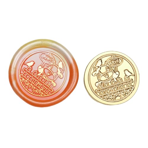 Animal Series Wach Seal Stempel Bienen Katzen Versiegelung Wacher Stempel Für Einladungsumschläge Karten Fotosteld Dekoration von THINCAN