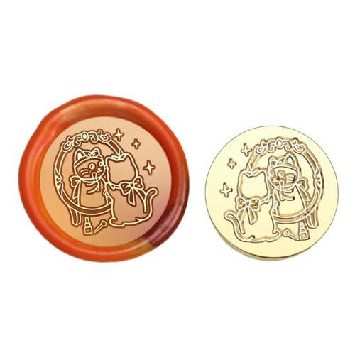 Animal Series Wach Seal Stempel Bienen Katzen Versiegelung Wacher Stempel Für Einladungsumschläge Karten Fotosteld Dekoration von THINCAN