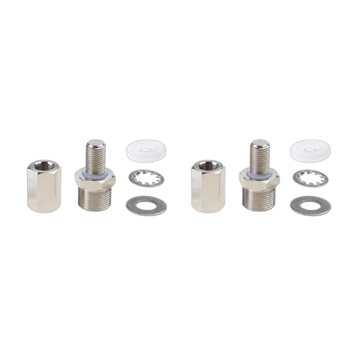 THINCAN Robuster CB Antennenbolzen Montageadapter Aus Kupfer Mit SO-239-Anschluss Zur Von 3/8 X 24 Gewinden CB Schinkenradio Antenne 3/8 X 24 So239 von THINCAN
