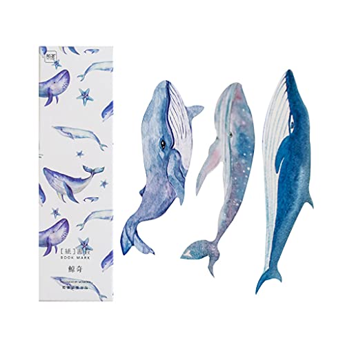 Whale Fischform Lesezeichen Nie von THINCAN