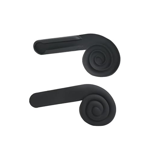 2 PCS-Ohrenschützer kompatibel für Pico 4, VR-Headset-Ohrenschützer, Virtual-Reality-Kopfhörer, verbesserter Sound, Rauschen, Lautstärkereduzierung, Zubehör für Gehörschutz (Schwarz) von THLMT