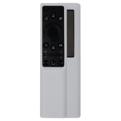 2022 Fernbedienung Hülle kompatibel für Samsung TV bn59-01357a/01363L/01364A TM -1990C, Fernbedienung Solar Schutzhülle Silikonhülle Schutz mit Lanyard (Weiß) von THLMT