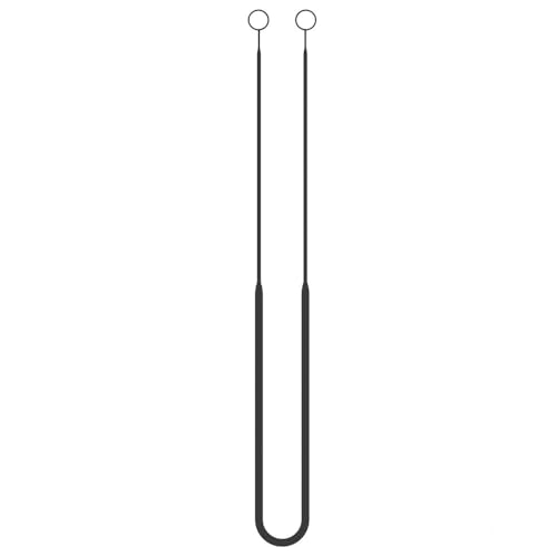 Anti-verlorene Ohrhörer Lanyard kompatibel für Google Pixel Buds Pro 2, Silikon drahtlose Kopfhörer Seil Kopfhörer waschbar Halsband Draht Ohrhörer Halsband (Lanyard nur) (schwarz) von THLMT