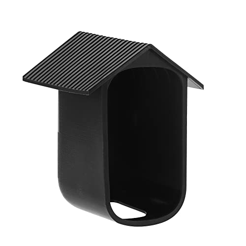 Cover Case kompatibel für EufyCam 2C, Silikon-Schutzhülle für Home Security Camera System Wetterfester Camouflage-Hautschutz Anti-UV-Außenkamera-Halterungsabdeckung (schwarz) von THLMT