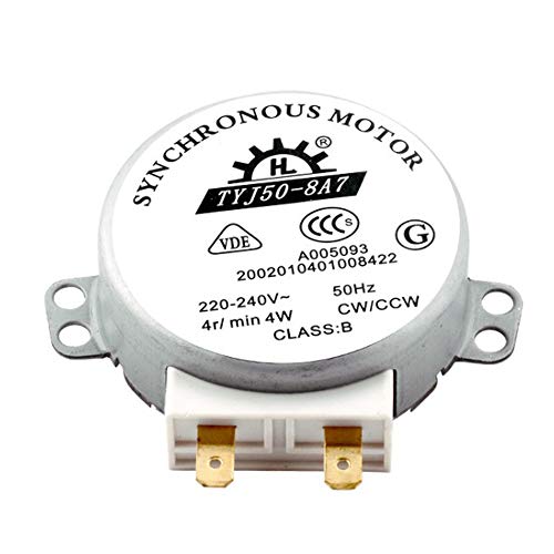 Mikrowellen-Synchronmotor, TYJ50-8A7 Mikrowellenherd-Synchron-Drehtellermotor, elektrischer Mini-Motormotor von THLMT