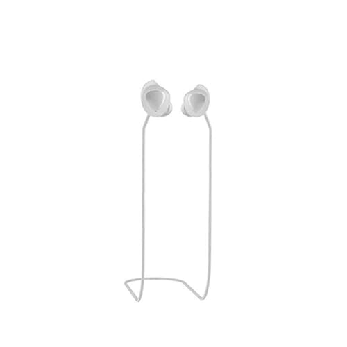 Ohrhörer Lanyard Kompatibel für Samsung Galaxy Buds, Silikon Wireless Earphones Seil Anti-verloren Kopfhörer Strap Headset Draht Kabel Anti-Dropping Earbud Halsband (nur Lanyard) (weiß) von THLMT
