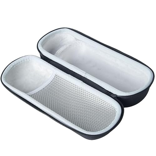 Schutzhülle für Harman Kardon Luna, Bluetooth-Lautsprecher-Schutzhülle mit Schulterriemen, tragbare Tragetasche Eva-Reisehülle Organizer-Tasche (nur Gehäuse) (Grau gefüttert) von THLMT