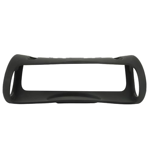 Silikonhülle für JBL Xtreme 3, Bluetooth-Lautsprecher-Schutzhülle, tragbare Audio-Tragetasche, Outdoor-Reisetasche, Shell-Sleeve-Skin (nur Gehäuse) (Schwarz) von THLMT