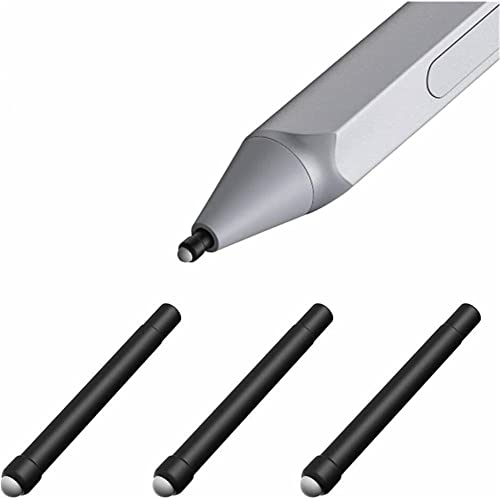 Stylus-Stiftspitzen, 3-teilige Stylus-Stift-Ersatzspitzen, kompatibel mit Surface Pro4/5/6/7 Stylus-Stiftspitzen, Touchscreen, Zeichnen, Schreiben, Stylus-Stift, Disc-Spitze, S-Pen, Tablet-Stiftspitze von THLMT