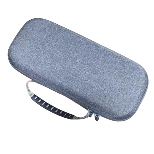 THLMT Aufbewahrungshülle kompatibel für Playstation Portal, Eva-Reisetasche für Spielekonsole Tragbare Nylon Leder Shell Pouch Box Schutzhülle Handtasche Sleeve (nur Case) (Grau) von THLMT