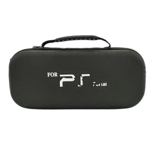 THLMT Aufbewahrungshülle kompatibel für Playstation Portal, Hartschalenkoffer-Reisetasche Spielkonsole Remote Player Shell-Tasche Box Schutzhülle Handbag Sleeve (nur Gehäuse) (schwarz) von THLMT