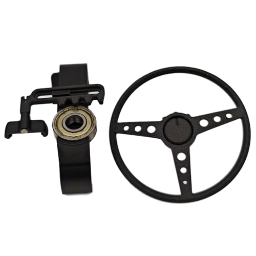 Lenkrad Kompatibel für PS5/PS5 Slim, Game Controller DIY Rennrad Mini-Gaming-Rad Ersatz-Zubehör Lenkrad Kompatibel für PS5/PS5 Slim, Game Controller DIY Rennrad Mini-Gaming-Rad Ersatz-Zubehör von THLMT