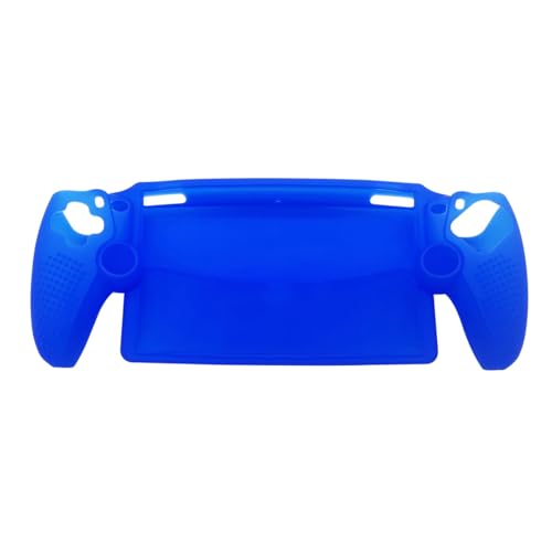 THLMT Schutzhülle Kompatibel für Sony Playstation Portal, Silikon Spielkonsole Shell stoßfest Staubschutz Case Cover (Blau) von THLMT
