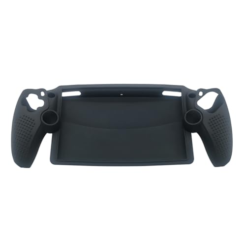 THLMT Schutzhülle Kompatibel für Sony Playstation Portal, Silikon Spielkonsole Shell stoßfest Staubschutz Case Cover (Schwarz) von THLMT
