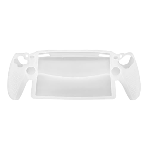 THLMT Schutzhülle Kompatibel für Sony Playstation Portal, Silikon Spielkonsole Shell stoßfest Staubschutz Case Cover (Weiß) von THLMT