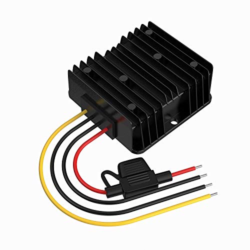 DC Umwandler 12V auf 24V, Dc-Dc Wandler 12V auf 24V 10A 240W mit Sicherung Wasserdichter, Step up Converter für Golfwagen LED Light Auto Motor Truck Fahrzeugboot usw. (DC9-20V Breit Eingang) von THLY