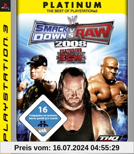 WWE Smackdown vs. Raw 2008 [Platinum] von THQ Entertainment GmbH