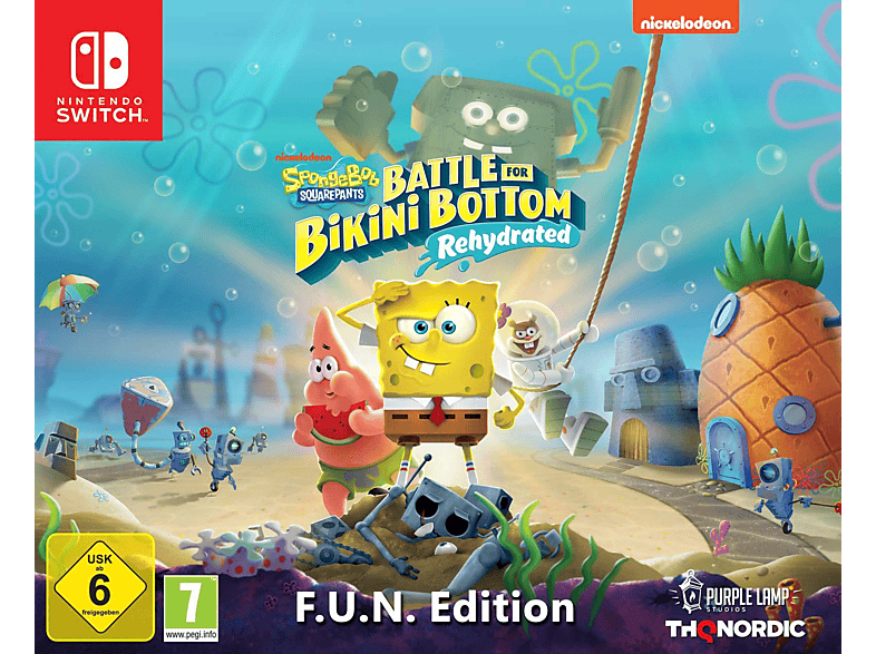 Spongebob SquarePants: Battle for Bikini Bottom - Rehydrated F.U.N. Edition [Nintendo Switch] von THQ NORDIC