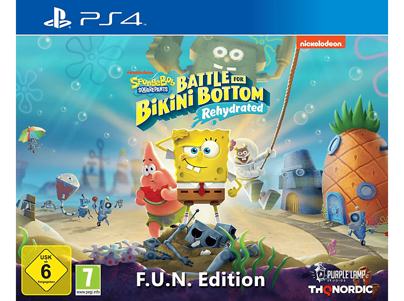 Spongebob SquarePants: Battle for Bikini Bottom - Rehydrated F.U.N. Edition [PlayStation 4] von THQ NORDIC