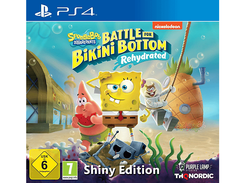 Spongebob SquarePants: Battle for Bikini Bottom - Rehydrated Shiny Edition [PlayStation 4] von THQ NORDIC