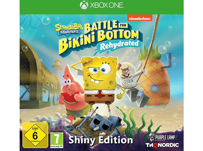 Spongebob SquarePants: Battle for Bikini Bottom - Rehydrated Shiny Edition [Xbox One] von THQ NORDIC