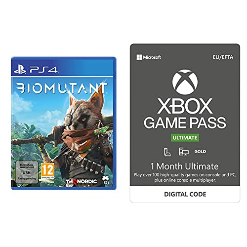 Biomutant [Playstation 4] & Xbox Game Pass Ultimate | 1 Monate Mitgliedschaft | Xbox/Win 10 PC - Download Code von THQ Nordic