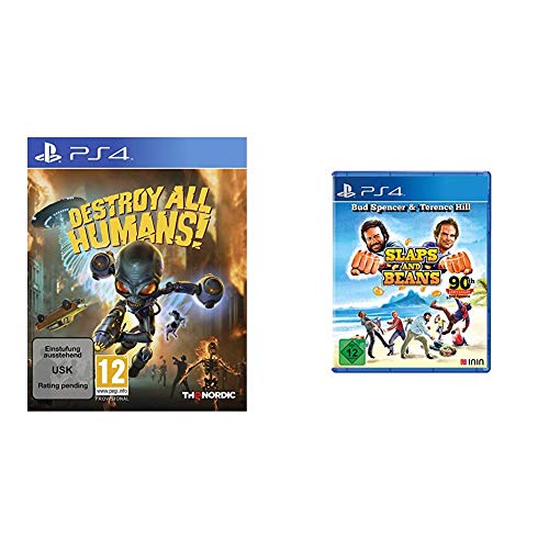 Destroy All Humans! Standard Edition [Playstation 4] & Bud Spencer & Terence Hill Slaps and Beans Anniversary Edition - [Playstation 4] von THQ Nordic